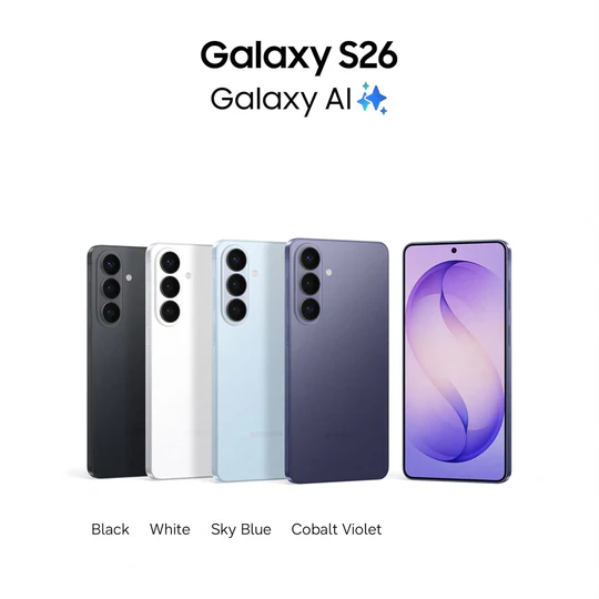 סמסונג גלקסי רשמי Samsung Galaxy S26 SM-S942B/DS 512GB 12GB RAM במלאי
